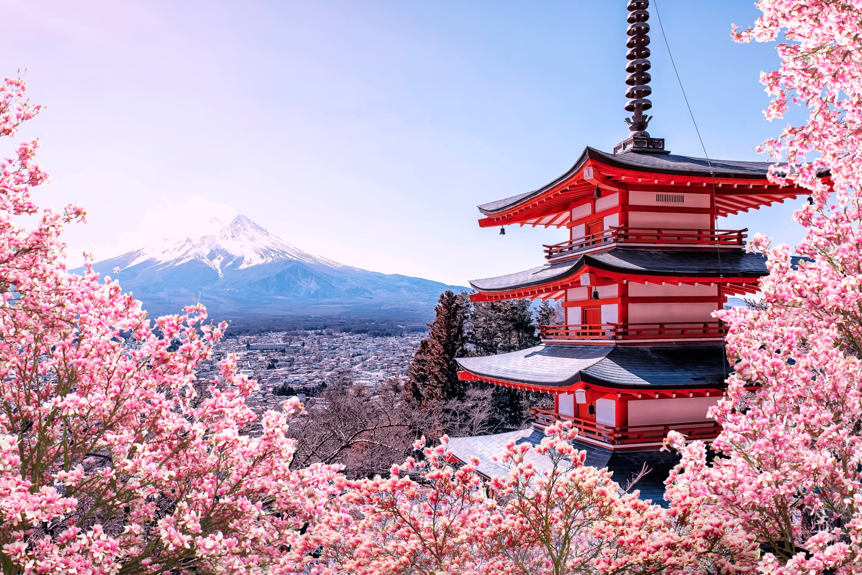 Monte Fuji y paisaje de Japón - AnabaOffJapan