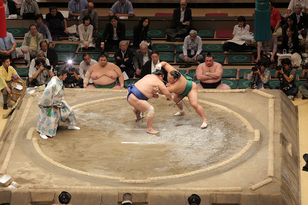 Entrenamiento de Sumo en Tokio